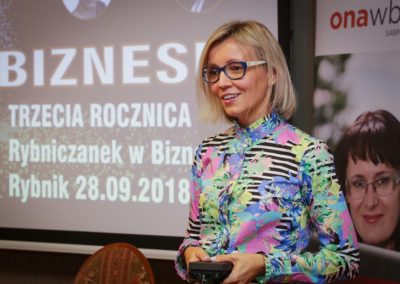 Rybniczanki w Biznesie - Spotkanie 28 września 2018